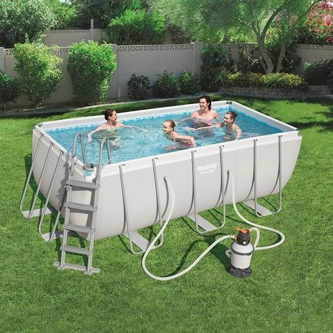 Piscine Tubulaire Bestway 4,12m X 2,01m X 1,22m Filtre Sable 3 Piscine Tubulaire Bestway 4,12m X 2,01m X 1,22m Filtre Sable