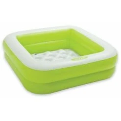 Pataugeoire Gonflable Carrée INTEX - 85 X 85 X 23 Cm - Vert