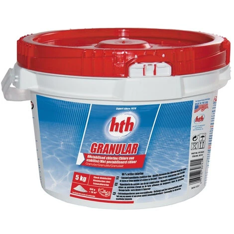HTH Granular - Chlore Non Stabilisé Granulés 5kg 3 HTH Granular - Chlore Non Stabilisé Granulés 5kg