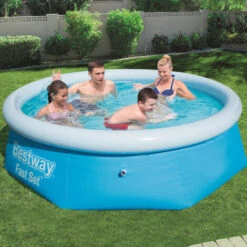 Piscine Autoportante Bestway Fast Set 244x66 Cm -Trait Piscine Soldes Magasin 12360153 3
