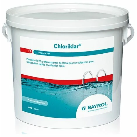 Chlore Pastille BAYROL Chloriklar - 5kg 3 Chlore Pastille BAYROL Chloriklar - 5kg