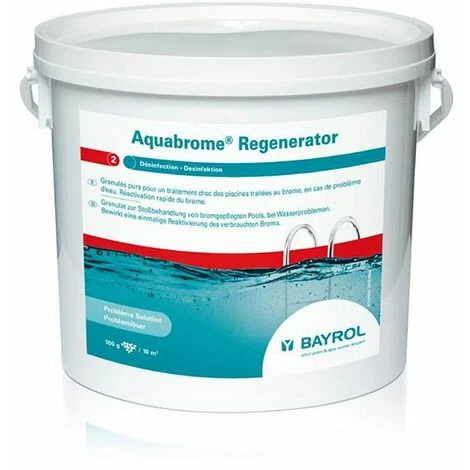 Régénérateur De Brome Consommé 5kg - Bayrol - Aquabrome Regenerator 3 Régénérateur De Brome Consommé 5kg - Bayrol - Aquabrome Regenerator