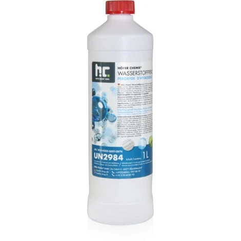 1 X 1 Litre Péroxyde D'hydrogène 11,9 % 3 1 X 1 Litre Péroxyde D'hydrogène 11,9 %