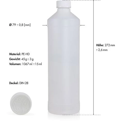 1 X 1 Litre Péroxyde D'hydrogène 11,9 % 6 1 X 1 Litre Péroxyde D'hydrogène 11,9 % – Image 4