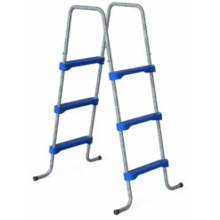 Piscine Métal Ronde Blanche Ø 4,6 X 0,90 M Pour Enfants -Trait Piscine Soldes Magasin 13254101 4