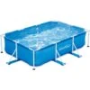 Piscine Tubulaire Rectangulaire 3 X 2M H : 0.75m Summer Waves 2 Piscine Tubulaire Rectangulaire 3 X 2M H : 0.75m Summer Waves -Trait Piscine Soldes Magasin 13400612 1
