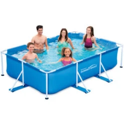 Piscine Tubulaire Rectangulaire 3 X 2M H : 0.75m Summer Waves 9 Piscine Tubulaire Rectangulaire 3 X 2M H : 0.75m Summer Waves -Trait Piscine Soldes Magasin 13400612 3