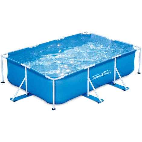 Piscine Tubulaire Rectangulaire 3 X 2M H : 0.75m Summer Waves 6 Piscine Tubulaire Rectangulaire 3 X 2M H : 0.75m Summer Waves – Image 4