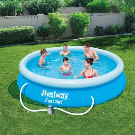 Piscine Autoportante Bestway Fast Set 366x76 Cm Filtre à Cartouche De 1.249 Litres/heure 4 Piscine Autoportante Bestway Fast Set 366x76 Cm Filtre à Cartouche De 1.249 Litres/heure – Image 2