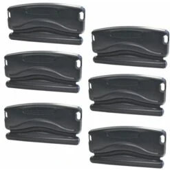 Lot De 6 Flotteurs D'hivernage Noirs 50 Cm Lestés Pour Piscine - Linxor