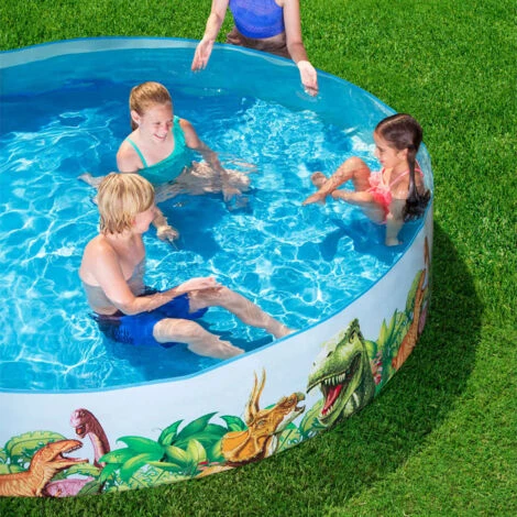 Piscine Dinosaur Fill'N Fun Bestway 4 Piscine Dinosaur Fill'N Fun Bestway â Image 2