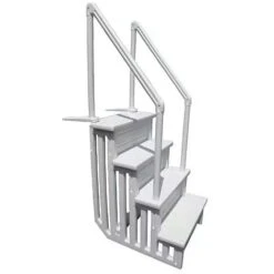 Escalier Intérieur Résine Piscine Réglable