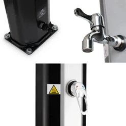 Douche Solaire D'extérieur Aquae Pour Piscine. Terrasse Et Jardin. Avec Mitigeur. Robinet Et Réservoir De 35L 9 Douche Solaire D'extérieur Aquae Pour Piscine. Terrasse Et Jardin. Avec Mitigeur. Robinet Et Réservoir De 35L -Trait Piscine Soldes Magasin 17553695 3