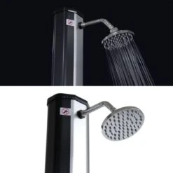 Douche Solaire D'extérieur Aquae Pour Piscine. Terrasse Et Jardin. Avec Mitigeur. Robinet Et Réservoir De 35L 10 Douche Solaire D'extérieur Aquae Pour Piscine. Terrasse Et Jardin. Avec Mitigeur. Robinet Et Réservoir De 35L -Trait Piscine Soldes Magasin 17553695 4