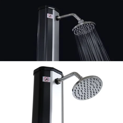 Douche Solaire D'extérieur Aquae Pour Piscine. Terrasse Et Jardin. Avec Mitigeur. Robinet Et Réservoir De 35L 6 Douche Solaire D'extérieur Aquae Pour Piscine. Terrasse Et Jardin. Avec Mitigeur. Robinet Et Réservoir De 35L – Image 4