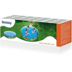 BESTWAY - PISCINE ''FILL 'N FUN'' DECOR CORAIL Ø 183 X 38CM -Trait Piscine Soldes Magasin 17943943 4
