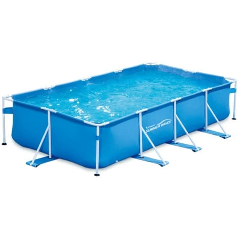 Piscine Tubulaire Rectangulaire 4,57x2,13x0,84m Summer Waves 3 Piscine Tubulaire Rectangulaire 4,57x2,13x0,84m Summer Waves