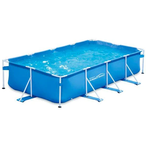 Piscine Tubulaire Rectangulaire 4,57x2,13x0,84m Summer Waves 6 Piscine Tubulaire Rectangulaire 4,57x2,13x0,84m Summer Waves – Image 4