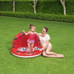 Piscine Gonflable Pour Enfants Avec Parasol Bestway Shaded 97x66 Cm -Trait Piscine Soldes Magasin 18399546 4