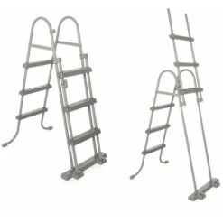 Echelle De Piscine Sécurité Bestway Acier Tubulaire Anticorrosion 84/107/122 Cm 107cm - 3 Stufen (de) 8 Echelle De Piscine Sécurité Bestway Acier Tubulaire Anticorrosion 84/107/122 Cm 107cm - 3 Stufen (de) -Trait Piscine Soldes Magasin 18476510 3