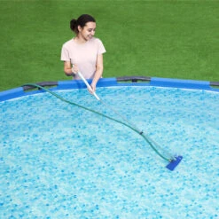 Kit De Nettoyage Et Entretien Bestway Pour Piscine - Aspirateur Filet Doseur Testeur 9 Kit De Nettoyage Et Entretien Bestway Pour Piscine - Aspirateur Filet Doseur Testeur -Trait Piscine Soldes Magasin 18477552 3