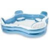 INTEX Piscine Gonflable Avec 4 Sieges Pour Enfant Et Famille - 2,29x2,29x0,66m 1 INTEX Piscine Gonflable Avec 4 Sieges Pour Enfant Et Famille - 2,29x2,29x0,66m -Trait Piscine Soldes Magasin 18640836 1