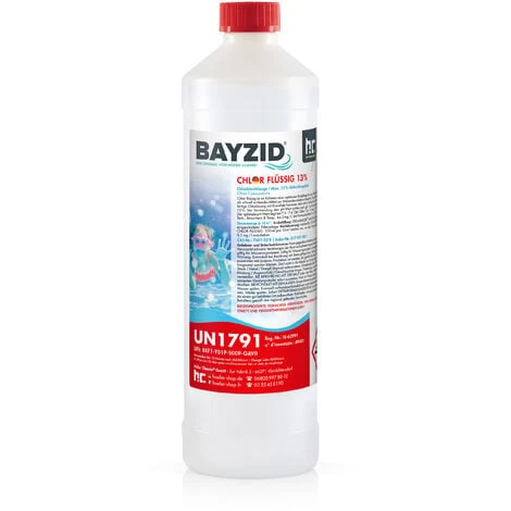 15 X 1 Kg Bayzid Chlore Choc Liquide 48° 3 15 X 1 Kg Bayzid Chlore Choc Liquide 48°