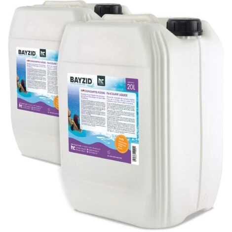 2 X 20 Litre Bayzid Floculant Liquide 3 2 X 20 Litre Bayzid Floculant Liquide