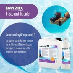 2 X 5 Litre BAYZID Floculant Liquide 9 2 X 5 Litre BAYZID Floculant Liquide -Trait Piscine Soldes Magasin 2579394 3