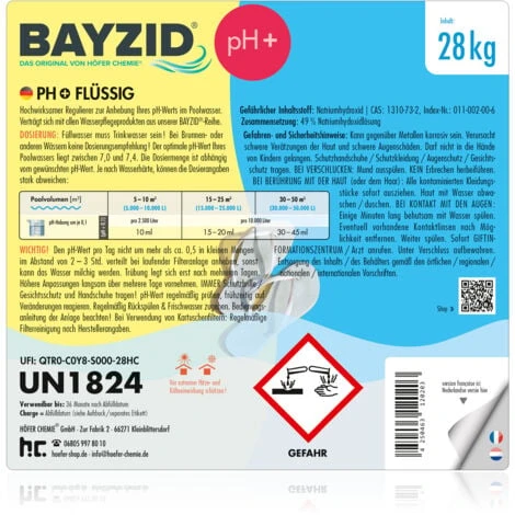 1 X 28 Kg Bayzid PH Plus Liquide 6 1 X 28 Kg Bayzid PH Plus Liquide â Image 4