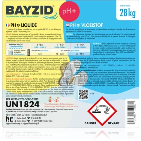 1 X 28 Kg Bayzid PH Plus Liquide 7 1 X 28 Kg Bayzid PH Plus Liquide â Image 5