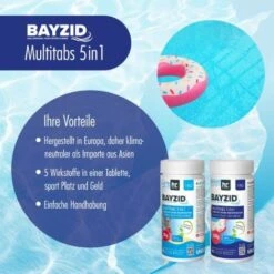 1 X 5 Kg Bayzid Galets De Chlore Multifonction (200g) 11 1 X 5 Kg Bayzid Galets De Chlore Multifonction (200g) -Trait Piscine Soldes Magasin 2579556 5