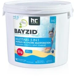 2 X 5 Kg Bayzid Pastilles De Chlore Multifonction (20g) 9 2 X 5 Kg Bayzid Pastilles De Chlore Multifonction (20g) -Trait Piscine Soldes Magasin 2579559 3