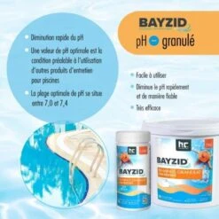 2 X 7 Kg Bayzid PH Moins Granulé 8 2 X 7 Kg Bayzid PH Moins Granulé -Trait Piscine Soldes Magasin 2579565 3