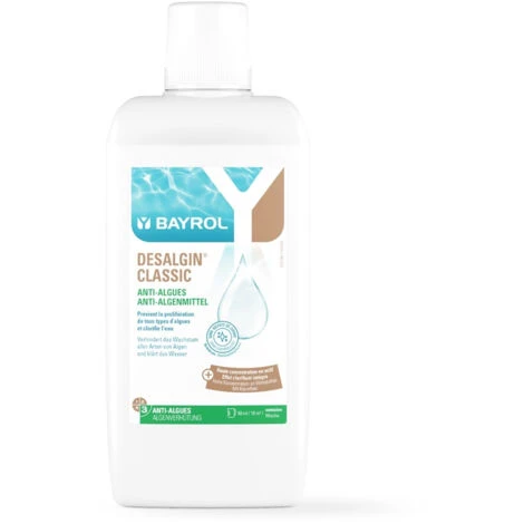 Bayrol Desalgine - Anti-algues Liquide Concentré 1 L 3 Bayrol Desalgine - Anti-algues Liquide Concentré 1 L