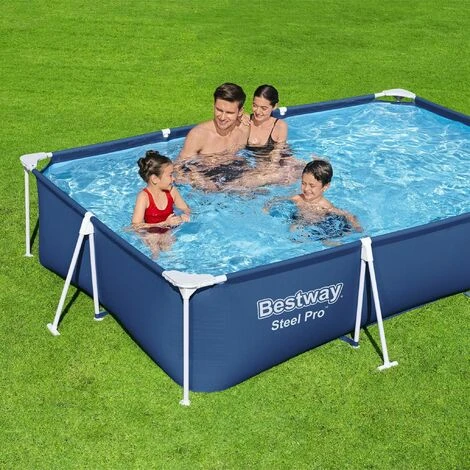 Bestway Piscine Tubulaire Leman Avec Filtre à Cartouche Et Pompe De Filtration. Piscine Hors Sol 3x2 M 4 Bestway Piscine Tubulaire Leman Avec Filtre à Cartouche Et Pompe De Filtration. Piscine Hors Sol 3x2 M – Image 2