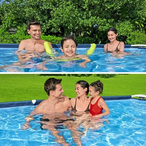 Bestway Piscine Tubulaire Leman Avec Filtre à Cartouche Et Pompe De Filtration. Piscine Hors Sol 3x2 M 5 Bestway Piscine Tubulaire Leman Avec Filtre à Cartouche Et Pompe De Filtration. Piscine Hors Sol 3x2 M – Image 3