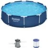 Piscine Tubulaire BESTWAY - Connemara Ø3.05m Bleue Foncée - Piscine Ronde Ø3.05m Avec Pompe De Filtration. Piscine Hors Sol. Armature Acier 1 Piscine Tubulaire BESTWAY - Connemara Ø3.05m Bleue Foncée - Piscine Ronde Ø3.05m Avec Pompe De Filtration. Piscine Hors Sol. Armature Acier -Trait Piscine Soldes Magasin 28171321 1