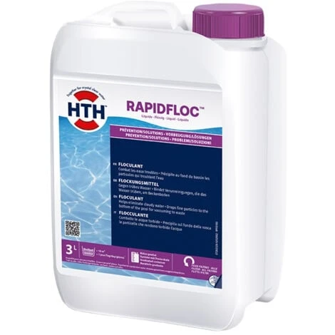 HTH Rapidfloc - Floculant Liquide 3L 3 HTH Rapidfloc - Floculant Liquide 3L