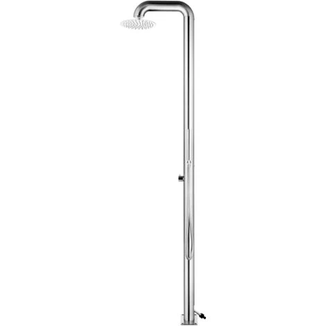 Douche De Jardin 225 Cm Acier Inoxydable VidaXL 6 Douche De Jardin 225 Cm Acier Inoxydable VidaXL – Image 4