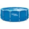 Summer Waves Piscine Tubulaire Ronde Ø3,66 X 1,22m Summer-Waves Avec Pompe -Trait Piscine Soldes Magasin 31948595 1