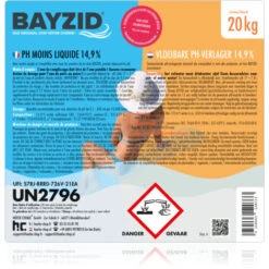 1 X 20 Kg Bayzid PH Moins Liquide 14,9% -Trait Piscine Soldes Magasin 32384704 5