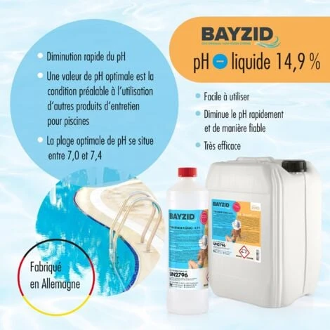 2 X 20 Kg Bayzid PH Moins Liquide 14,9% 5 2 X 20 Kg Bayzid PH Moins Liquide 14,9% – Image 3