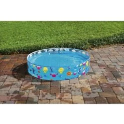 Piscine Hors Sol Ronde - 277 L - Fill'n'Fun - D 122 Cm X H 25 Cm - Livraison Gratuite 9 Piscine Hors Sol Ronde - 277 L - Fill'n'Fun - D 122 Cm X H 25 Cm - Livraison Gratuite -Trait Piscine Soldes Magasin 32517645 3