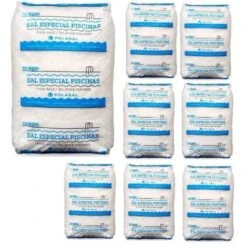 Traitement Au Sel - Sel Pour électrolyse Piscine - 8x25kg De Centrocom