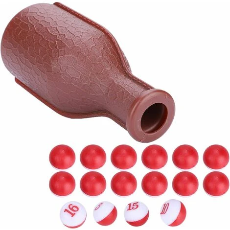 16 Dés De Piscine En Caoutchouc Pour Accessoires De Billard Parfait Numérotés, Grande Bouteille De Shaker, Pour La Piscine De Kelly, De Pois Et De Pilule Et Autres 4 16 Dés De Piscine En Caoutchouc Pour Accessoires De Billard Parfait Numérotés, Grande Bouteille De Shaker, Pour La Piscine De Kelly, De Pois Et De Pilule Et Autres – Image 2