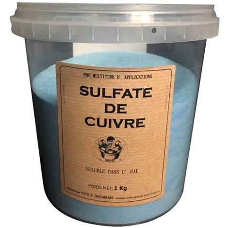 DOUSSELIN - Sulfate De Cuivre 1kg 3 DOUSSELIN - Sulfate De Cuivre 1kg