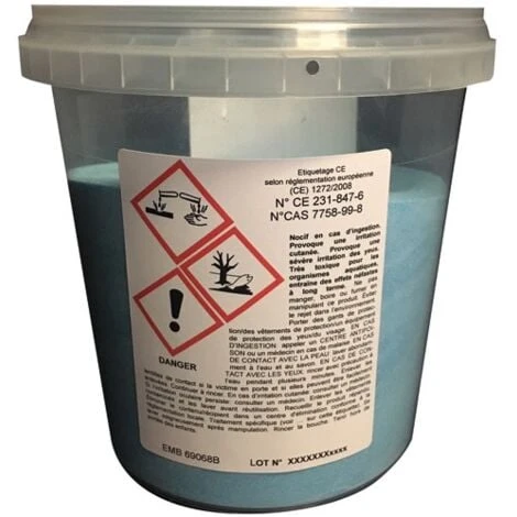 DOUSSELIN - Sulfate De Cuivre 1kg 4 DOUSSELIN - Sulfate De Cuivre 1kg â Image 2