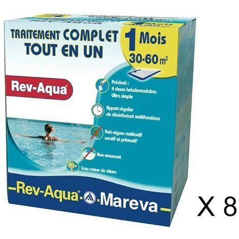 Kit Traitement Piscine Complet - Rev-Aqua 30/60 M3 - 8 Mois De Mareva 4 Kit Traitement Piscine Complet - Rev-Aqua 30/60 M3 - 8 Mois De Mareva â Image 2