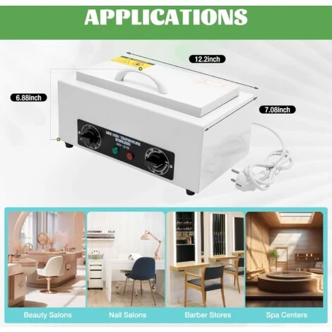 Stérilisateur à Air Chaud 300 W 4 Stérilisateur à Air Chaud 300 W – Image 2